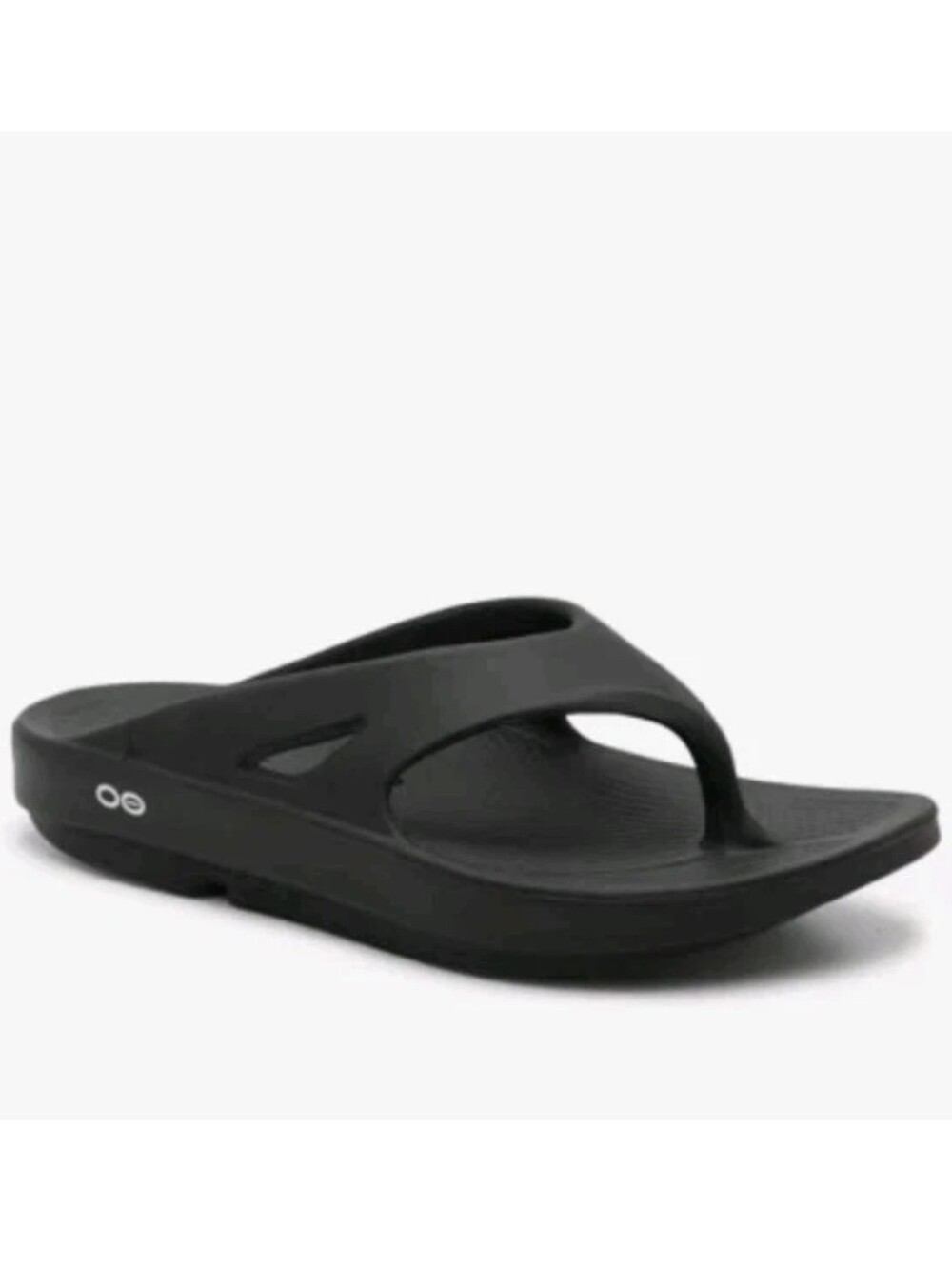 Oofos Ooriginal Recovery Sandals Black Thong Flip Flops Mens Sz 9 Womens Sz 11